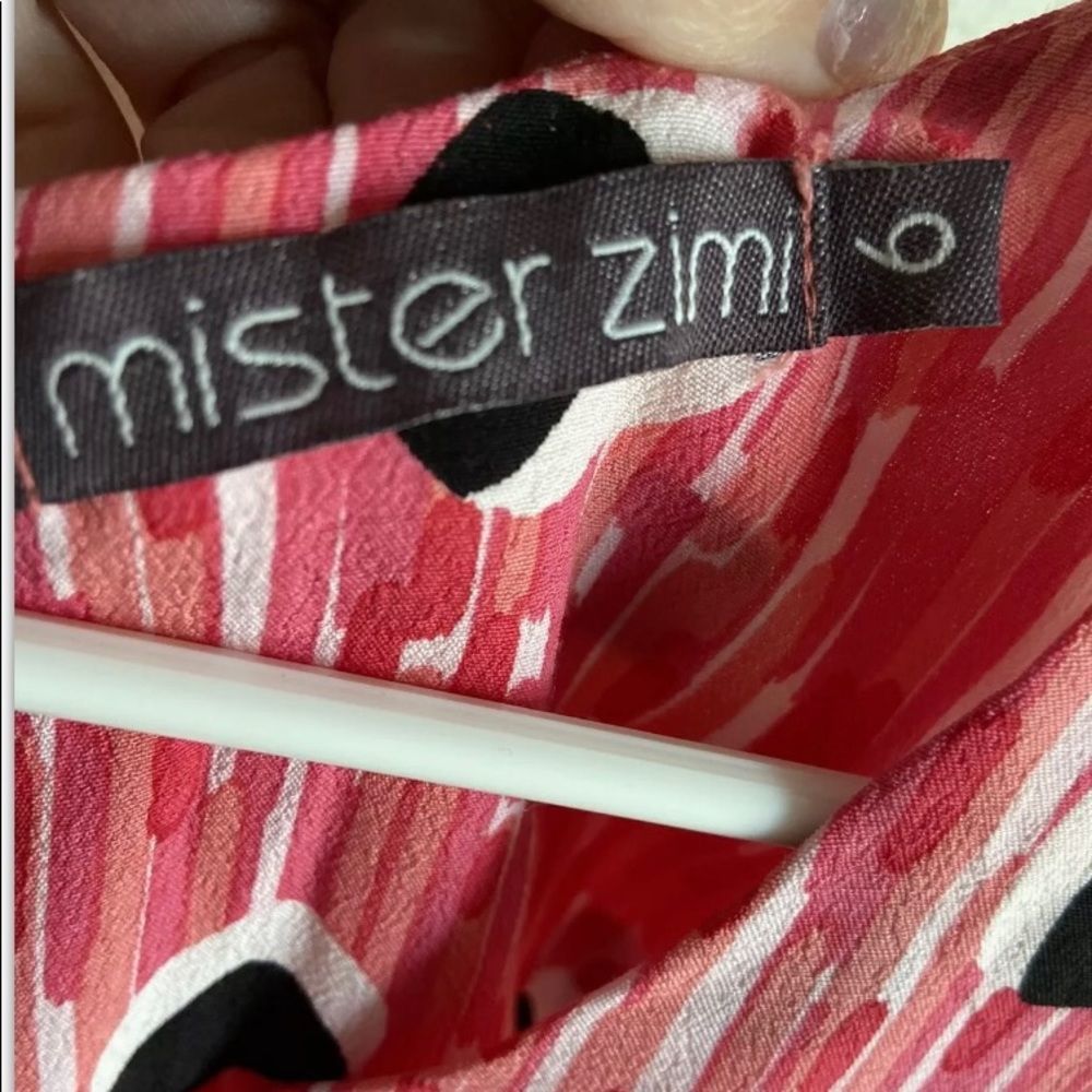 NEW NWOT Anthropologie mister zimi short mini printed sleeveless dress X… - Picture 10 of 12